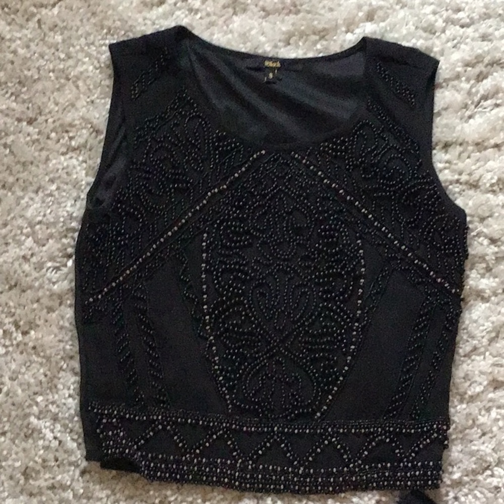 Gorgeous beaded 2 piece floor length